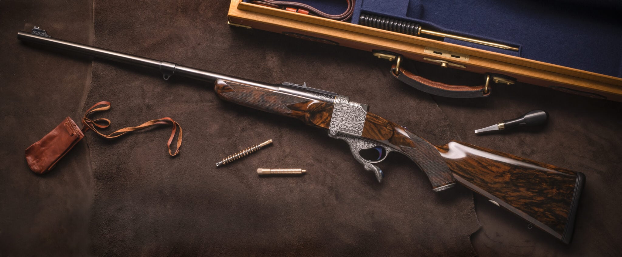 Rigby unveils limited edition Falling Block rifle - Gun Trade News